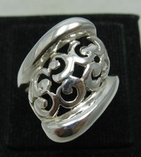 Anello elegante in vero