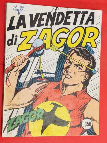 Zagor scritta rossa - n.8, da