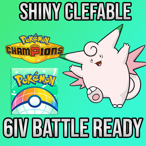 6iv shiny clefable - clefable, battle