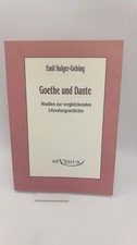 Sulger-Gebing Goethe e Dante