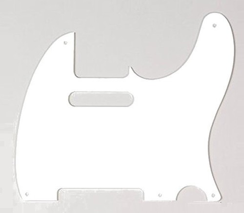 Pickguard 1ply bianco per - pickguard,