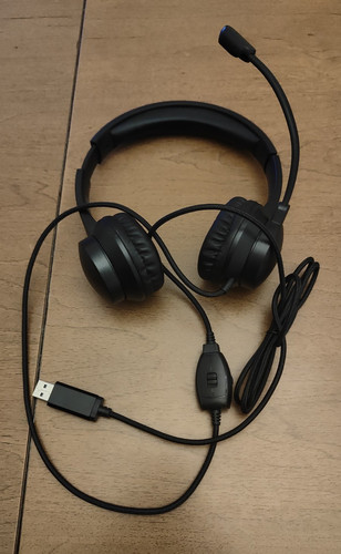 Cuffie microfono usb trust - cuffie,
