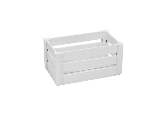 Cassetta erbe legno bianco - erbe,