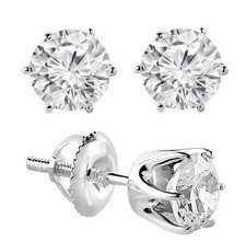 Orecchini solitario borchie