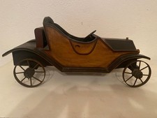 Auto in legno e metallo anni