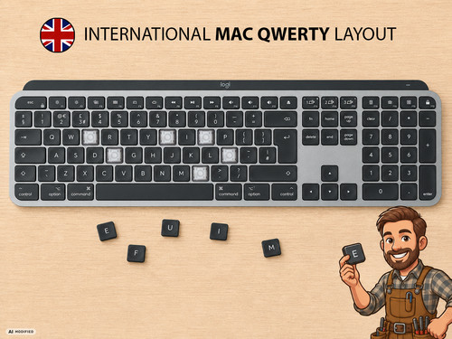 Logitech keys per mac space - logitech,