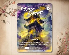 Mana Crypt - MTG Custom Card -