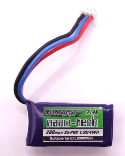 Turnigy nano tech 260mah - nano-tech, 2s