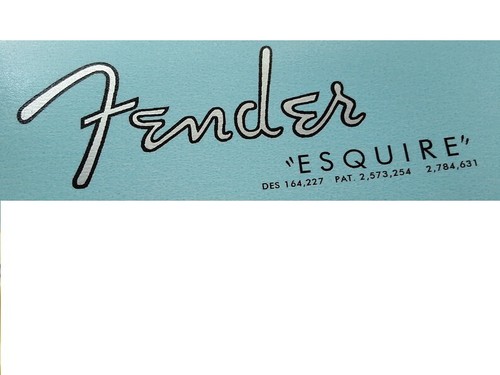 Fender esquire silver - fender, "62