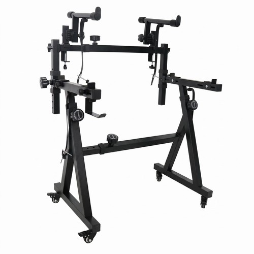 Supporto tastiera doppio - tastiera, a
