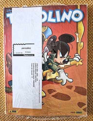 Topolino 3666 blisterato - topolino,