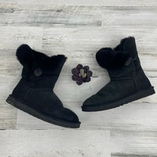 Ugg Bailey Botton Black Sherpa