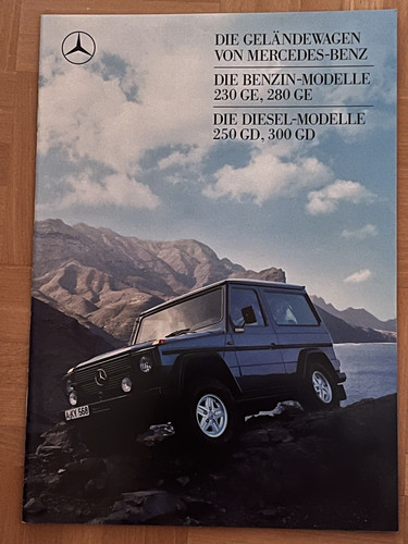 Brochure depliant mercedes - depliant,