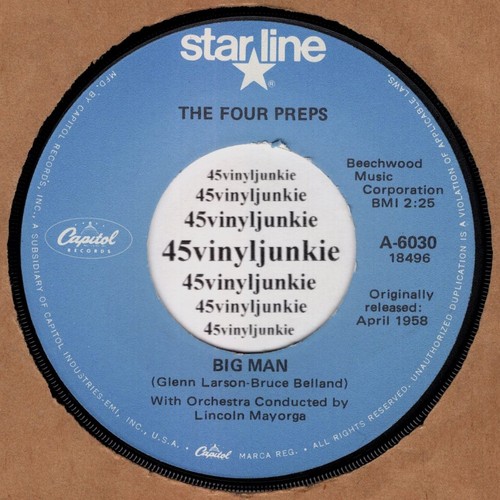 The four preps rpm - the, "big