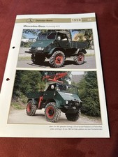 Mercedes Benz Unimog 411 1956