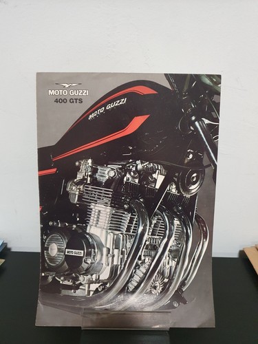 Brochure depliant moto - depliant, guzzi