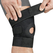 Tutore Ginocchiera Ortopedica Rotulea Con Stabilizzatori Laterali Regolabile