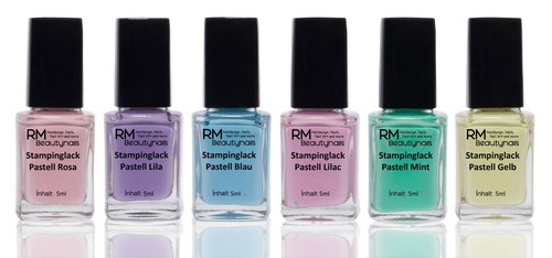 Set 5ml stamping vernice - set,