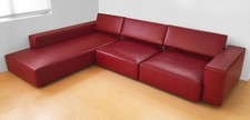 B&B Italia 'Andy' Red Leather