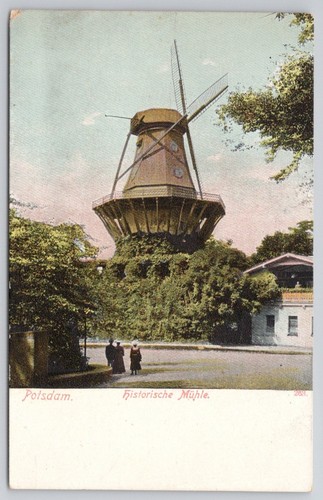 Cartolina antica potsdam - cartolina,