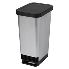 Pattumiera a pedale con ganci