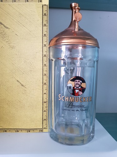 Vintage boccale vetro con - vintage,