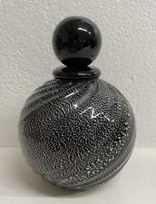 VASO VETRO GIANNI BARBISAN DESIGN ANNI 90 VETRO MURANO ARTIGIANALE ITALIA GLASS 