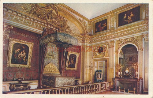 Cartolina parigi castello di - cartolina,, parigi,