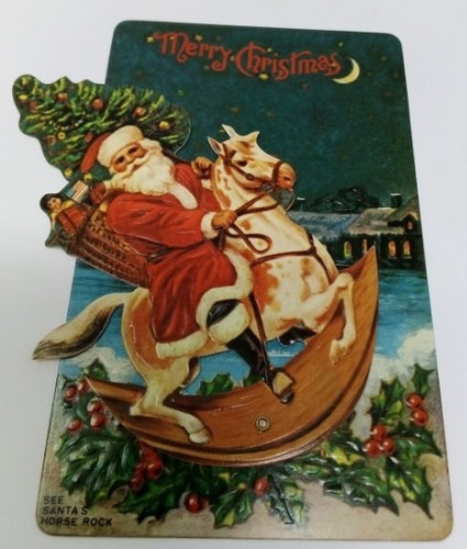 Cartolina postale babbo - postale, natale