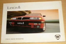 LANCIA DELTA 1.6-1.8-2.0 HF LIBRETTO USO MANUTENZIONE,anno 1993,in Italiamo.