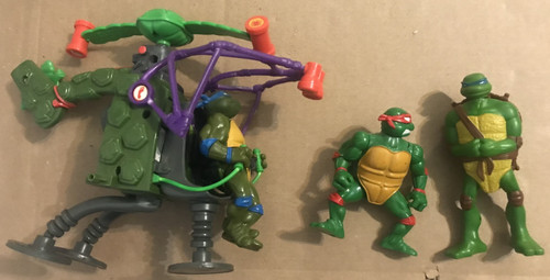 Lotto pezzi tmnt - 4,