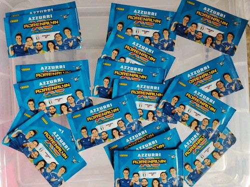Bustine azzurri adrenalyn - bustine,