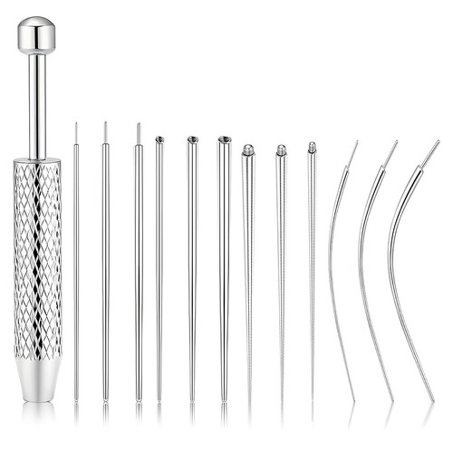 Kit aiguilles pour piercing - d'aiguilles,
