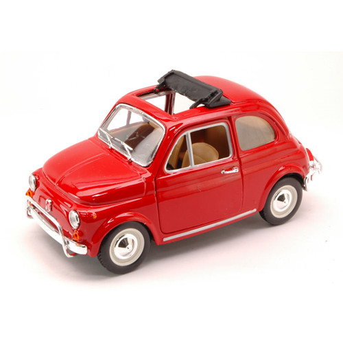 Fiat 500 1968 - fiat, red