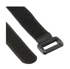 INL Cinghie di fissaggio con velcro per chiusure a strappo 25x500mm, nere, 10 pz