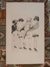 erotica – eliografia francese DAGY (Daniel Girard), anni Trenta