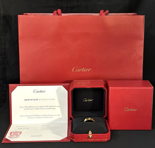 Anello cartier love band - love,