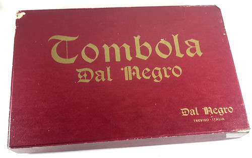 Tombola dal negro gioco - negro, in