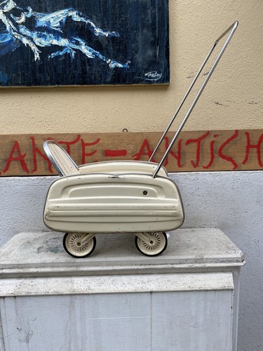 Carrozzina giocattolo latta - carrozzina,