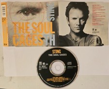 STING POLICE THE SOUL CAGES 4-TRACK (2 LIVE) 1991 UK CD, MINT