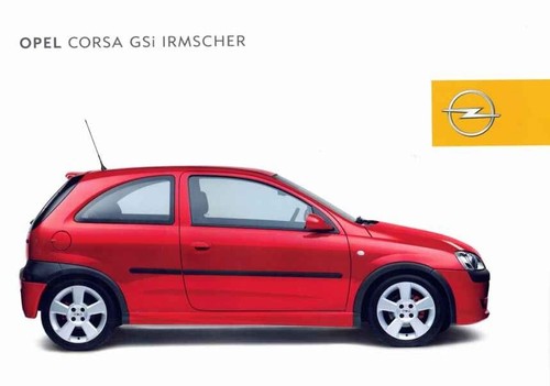 Catalogue brochure opel corsa - brochure,