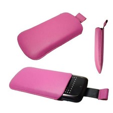 caseroxx custodia slide per motorola gleam plus rosa in ecopelle