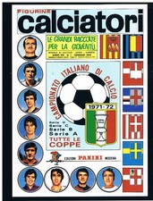 Mancolista 1971/72 album figurine calciatori panini a soli €0,40 da recupero