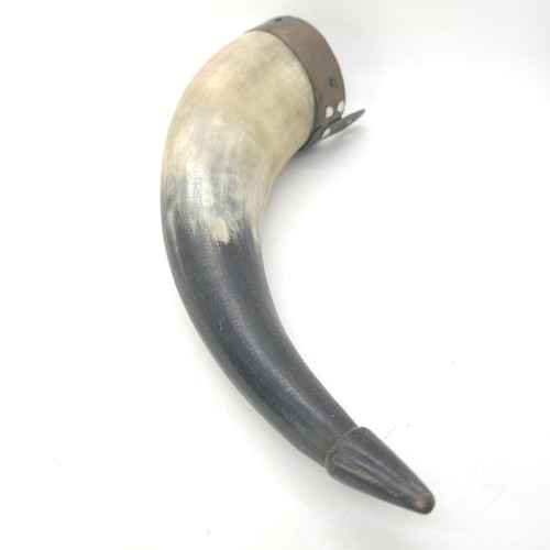 Corno polvere vintage con - corno,