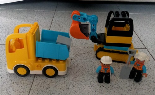 Lego duplo camion scavatrice - lego,