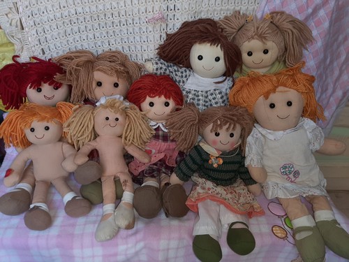 Lotto bambole doll pezza - lotto,