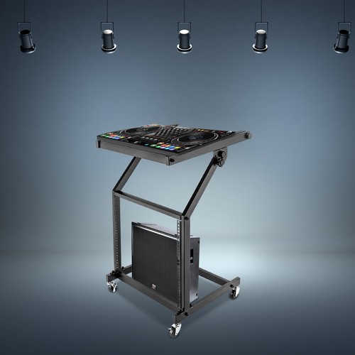 Mixer stand rack audio - mixer, rack,