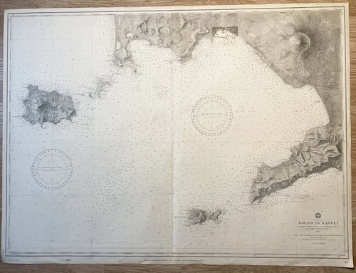Carta nautica golfo di - carta, nautica: