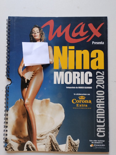 Calendario max 2002 nina moric - calendario,