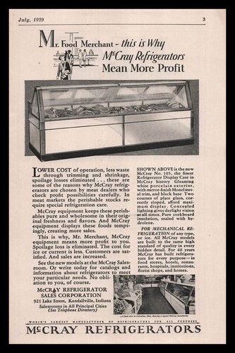 Mccray 1929 105 vetrine - 1929, n.